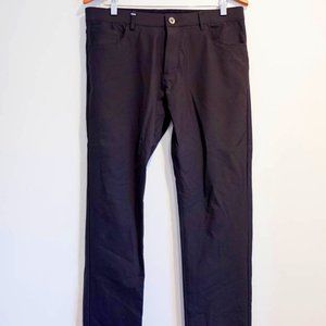 CALVIN KLEIN: SLIM FIT 4 WAY STRETCH - BLACK - INFINITE - 32 X 30